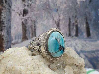 #826-2- bague argent 925 & magnésite
