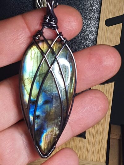 #1023 - pendentif grande labradorite – Image 2