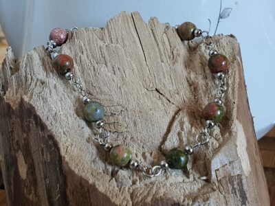 #927 - bracelet unakite