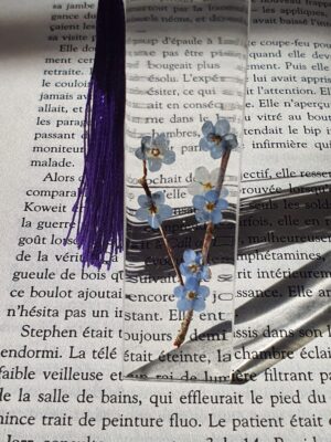 #883-3 - Petit marque-page "BRANCHE AZUR" – Image 3