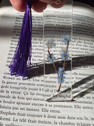 #883-3 - Petit marque-page "BRANCHE AZUR"