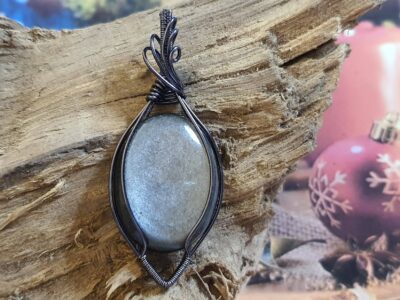 #1061 - obsidienne argentée