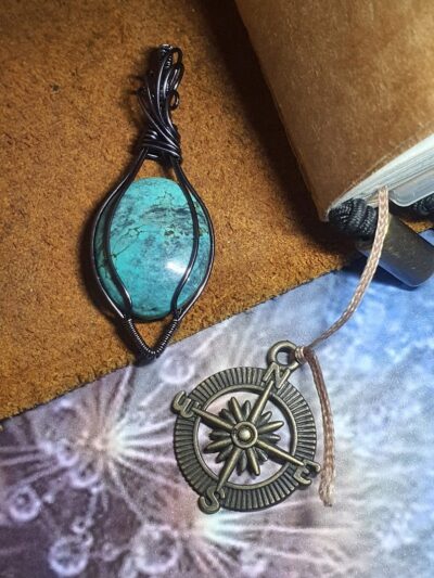 #1065 - Pendentif turquoise du Tibet