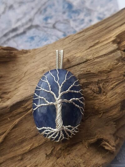 #1067 - pendentif arbre de vie sur sodalite – Image 2