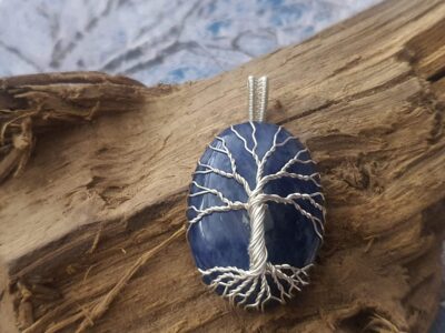 #1067 - pendentif arbre de vie sur sodalite – Image 4