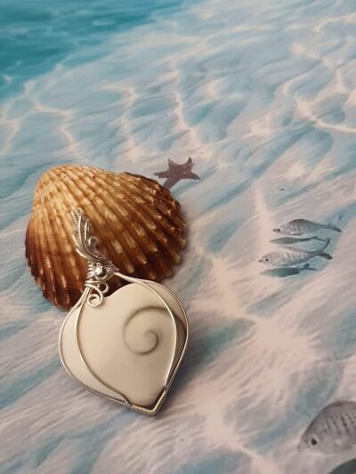 #1074 - pendentif oeil de Shiva COEUR – Image 2