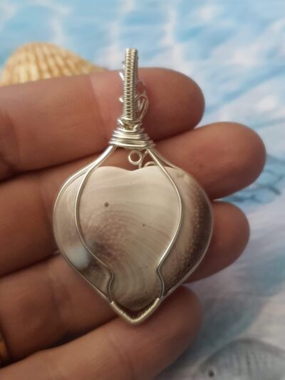 #1074 - pendentif oeil de Shiva COEUR – Image 3