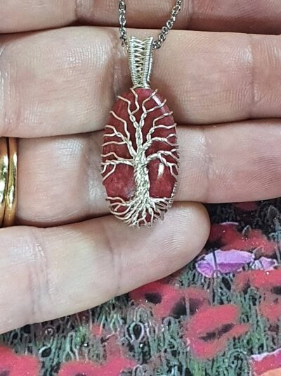 #1155 - arbre de vie Thulite rose – Image 3