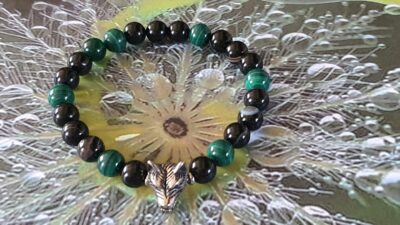 #1323 - Bracelet homme "Loup de la nature" – Image 4
