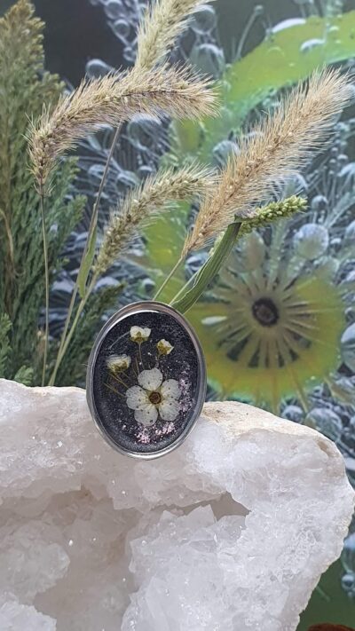 #1452 - Bague Inox XXL - Jardin Éternel – Image 2
