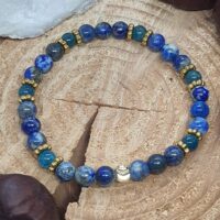 bracelet lapis-lazuli et apatite spécial étudiant